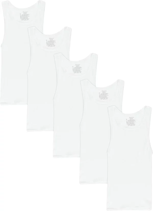 Hanes Boys' Tank Undershirt