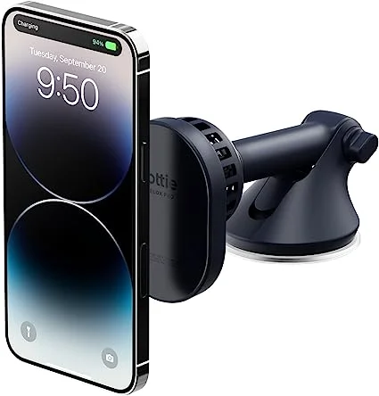 iOttie Velox Pro MagSafe Compatible Dash & Windshield Car Mount with Wireless Charging & CryoFlow™ Cooling System. Compatible with MagSafe iPhones Including iPhone 12/13/14 (Car Charger Included)