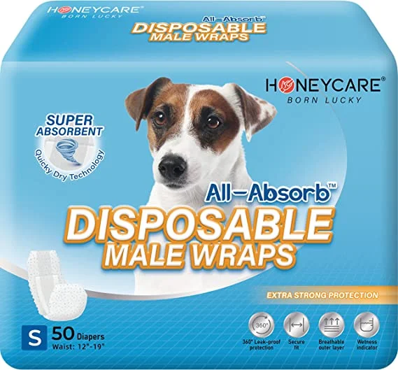 All Absorb Male Dog Wrap