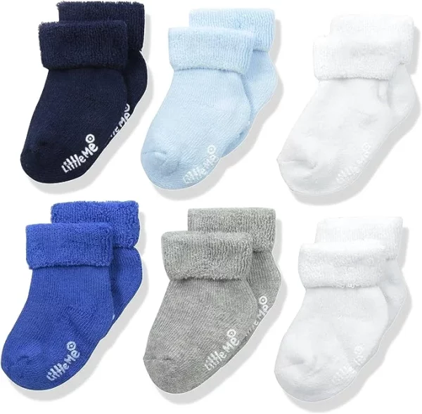 Baby Boys 6 Pack Boy Socks