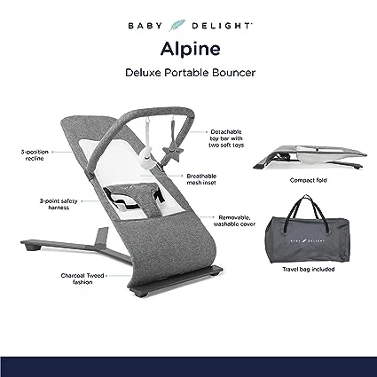 Baby Delight Alpine Deluxe Portable Bouncer