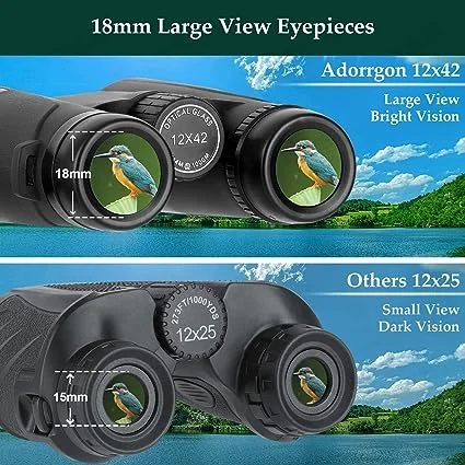 Binoculars for Adults High Powered with Phone Adapter