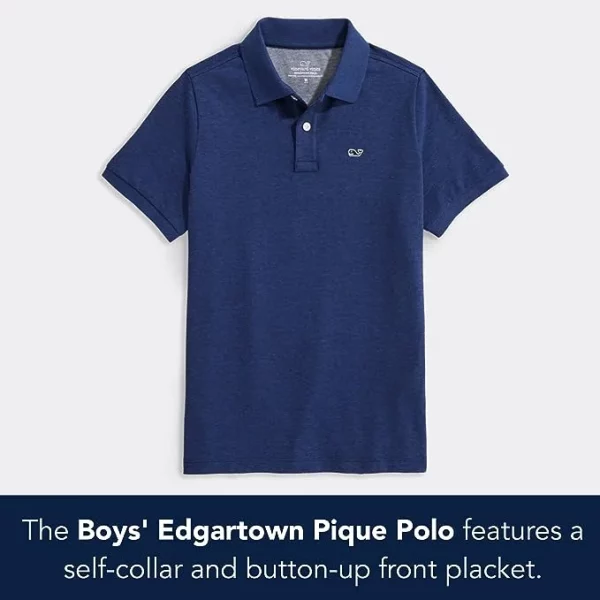 Boys' Edgartown Pique Polo