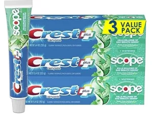 Crest + Scope Complete Whitening Toothpaste
