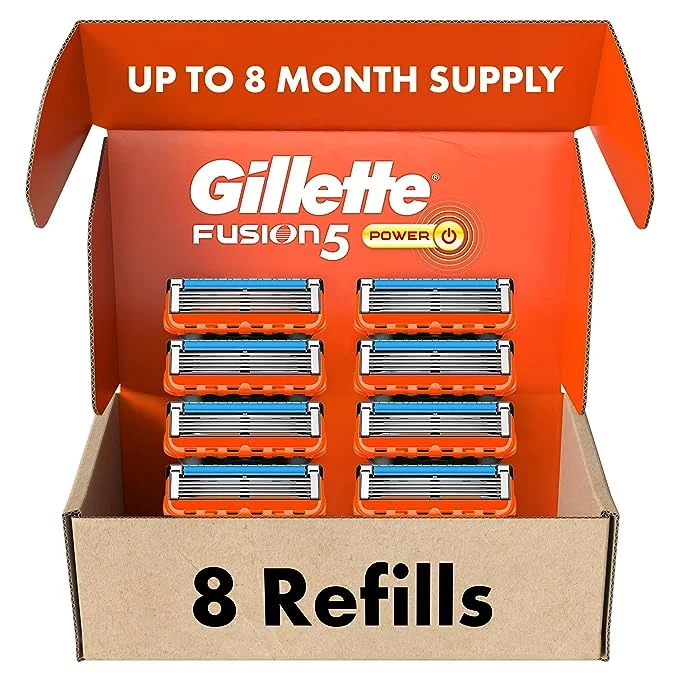 Gillette Fusion5 Power Mens Razor Blade Refills