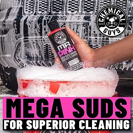 Pink Foaming Car Wash Soap