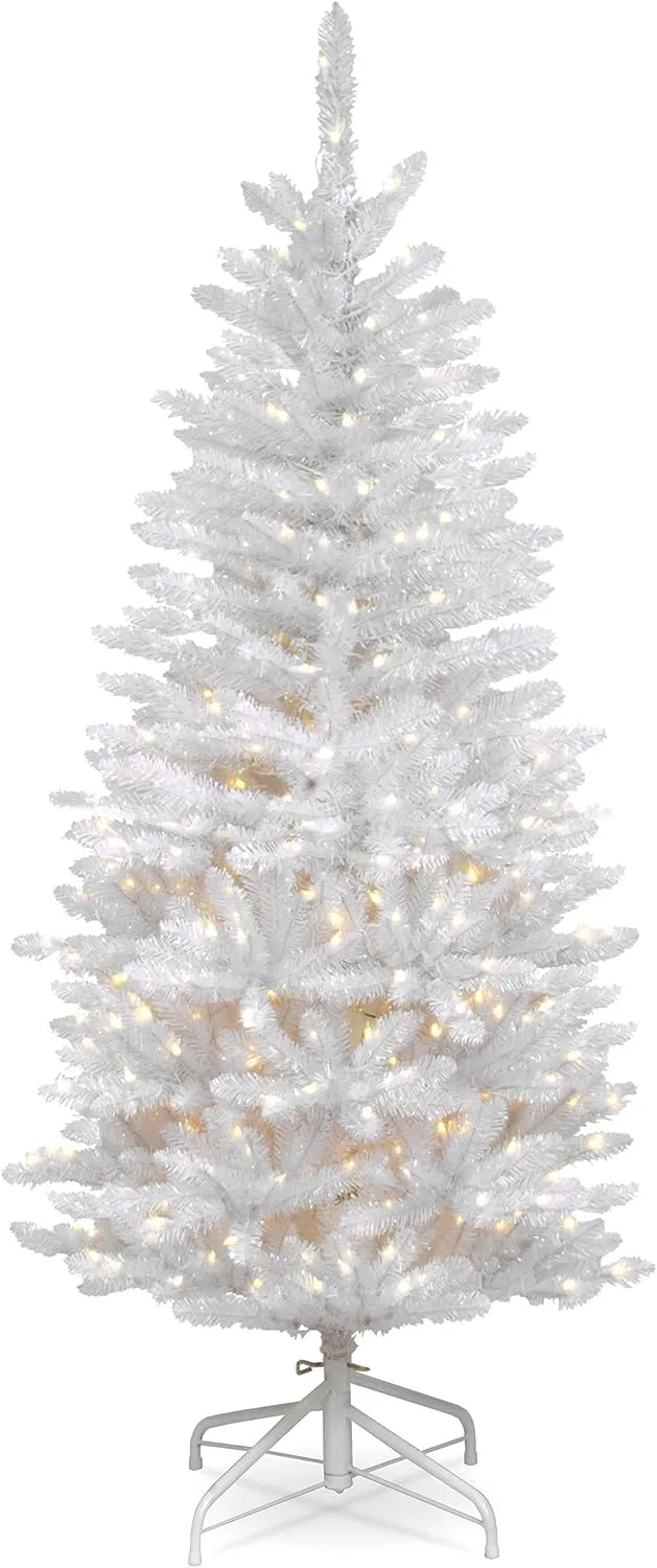 Slim Christmas Tree, White
